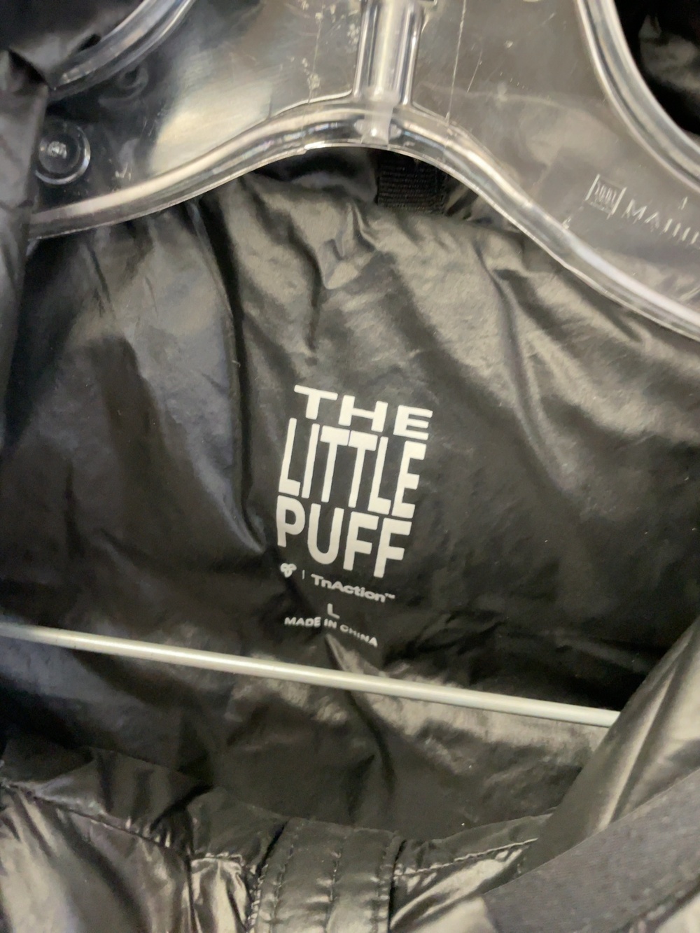 TNA Jacket Shell Size Large Black
